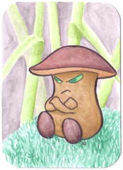 Grumpy Mushroom