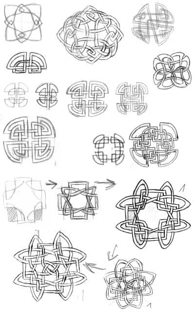 Knotwork - Circles and Squares