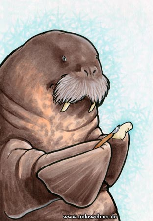 Whittling Walrus